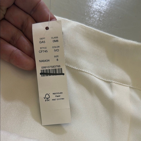 j. Crew Belted mini skirt in duchesse satin Size 8 - Picture 10 of 11